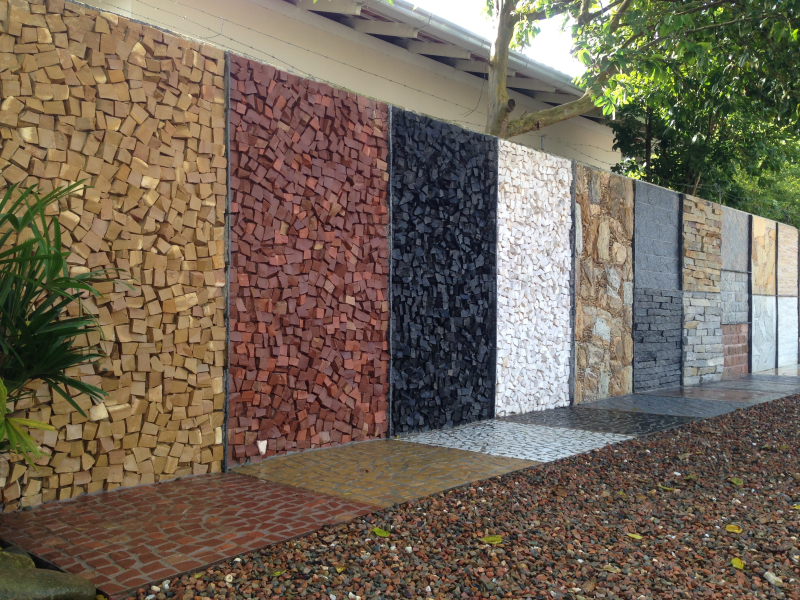 Pedra Madeira Amarela MOSAICO 30x30-15x30-15x15 - Rochas Brasil